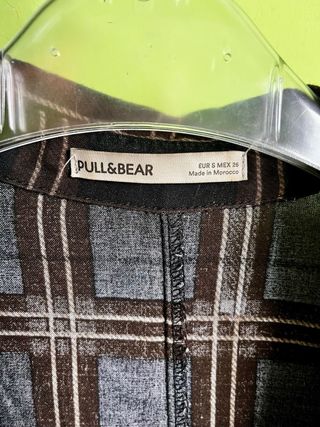 Vestido camisero/ Camisa Pull&Bear