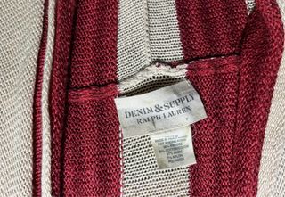 Ralph Lauren US flag Long Over ardigan XL