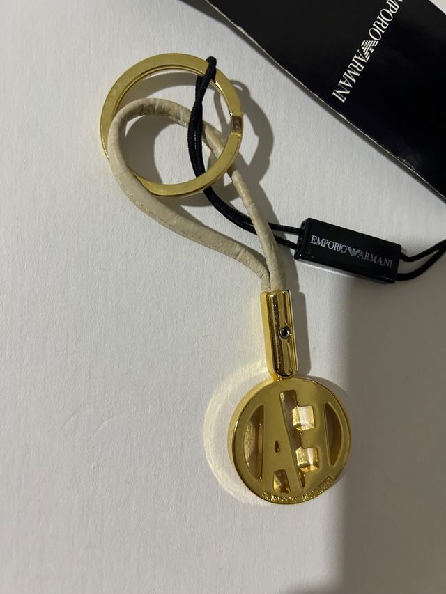 PORTACHIAVI EAD VITELLO in pelle emporio armani