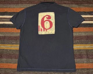 RALPH LAUREN US Military Army Flag Blue M