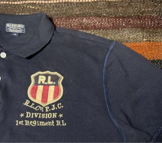 RALPH LAUREN US Military Army Flag Blue M