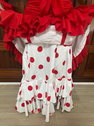 Traje de flamenca de 2 piezas