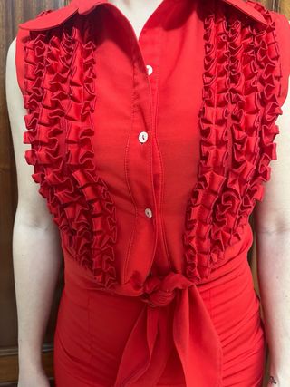 Traje de flamenca de 2 piezas