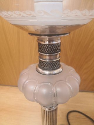 Quinqué Metalarte plata