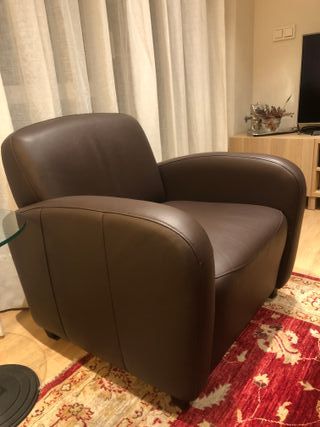 Butaca Sillón de cuero