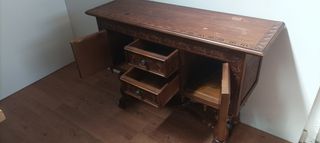 MUEBLE RECIBIDOR ENTRADA CONSOLA ANTIGUO MADERA