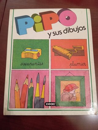 Libro Pipo y sus Dibujos, años 90