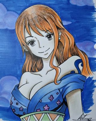 Disegno Nami - One Piece🔥