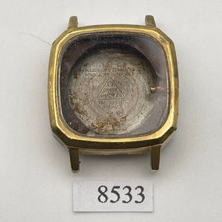 OMEGA PETITE SIZED PLACA DE ORO CASE BACK