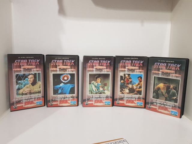 coleccion de star trek en vhs