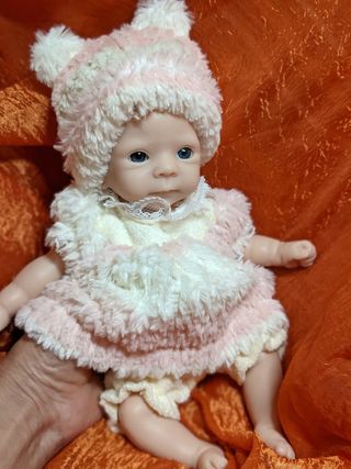 Reborn de silicona puede bañar