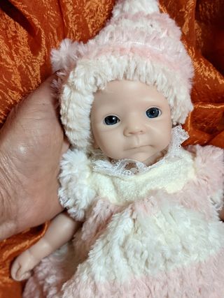 Reborn de silicona puede bañar