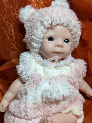 Reborn de silicona puede bañar