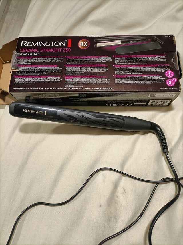 Plancha de pelo Remington S3500 nueva