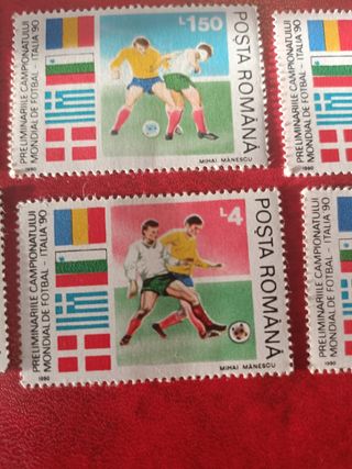 LOTE 75 SELLOS ANTIGUOS FUTBOL