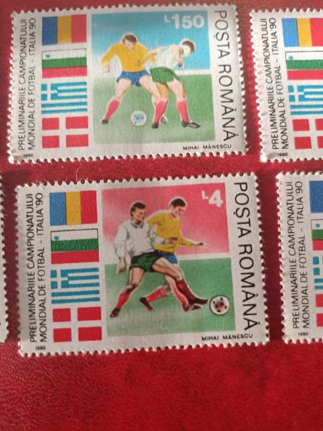 LOTE 75 SELLOS ANTIGUOS FUTBOL