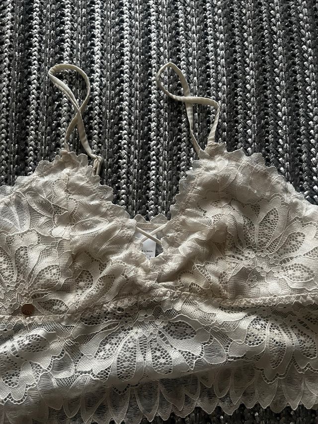 Conjunto lenceria Black Limba bralette y braguita