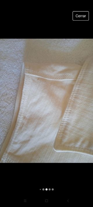 Chaleco niña vaquero ver medidas Zara Kids 162 cm.