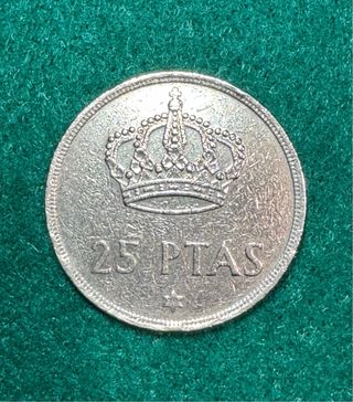25 pesetas 1975 *79