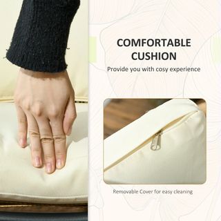 Set da giardino in 3 pezzi, 2 sedie con braccioli