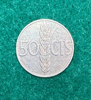 50 céntimos 1966 *19 *74