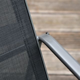 Set tavolino da caffè con banca e 2 sedie da giard