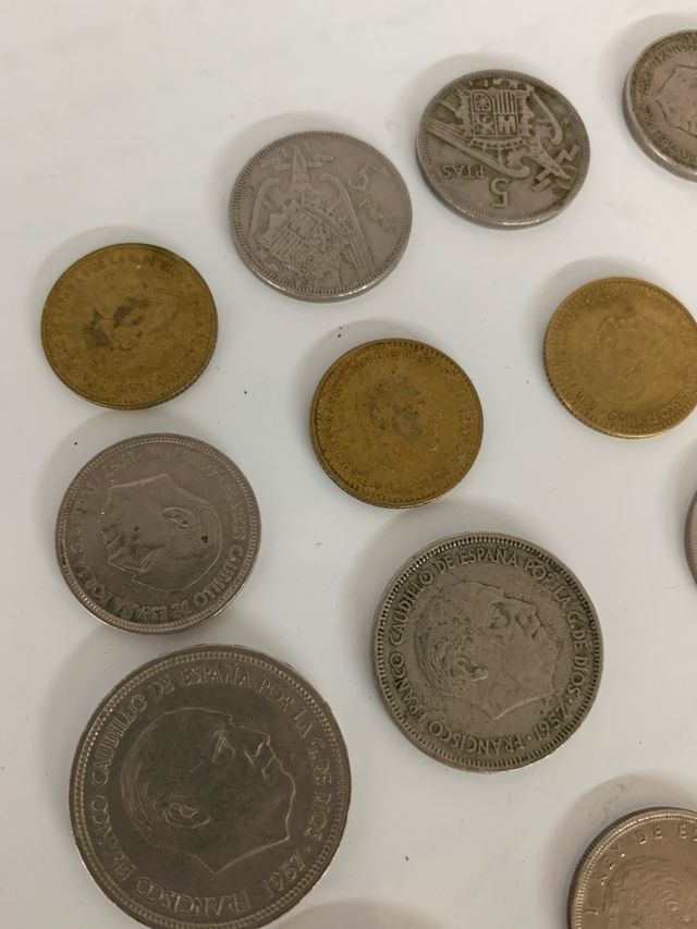 Pesetas Españolas 1957 - 1966 - 1982 - 1983