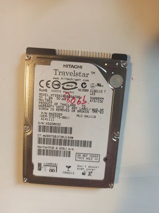 Disco de 2,5 de 60 GB.