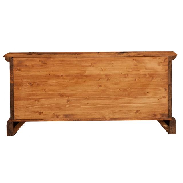 Cassapanca Country Chic in Legno Massello con Sped