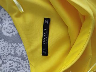 Vestido corto fiesta amarillo