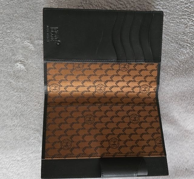 Agenda Montblanc Cuero Negra