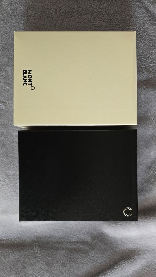 Agenda Montblanc Cuero Negra