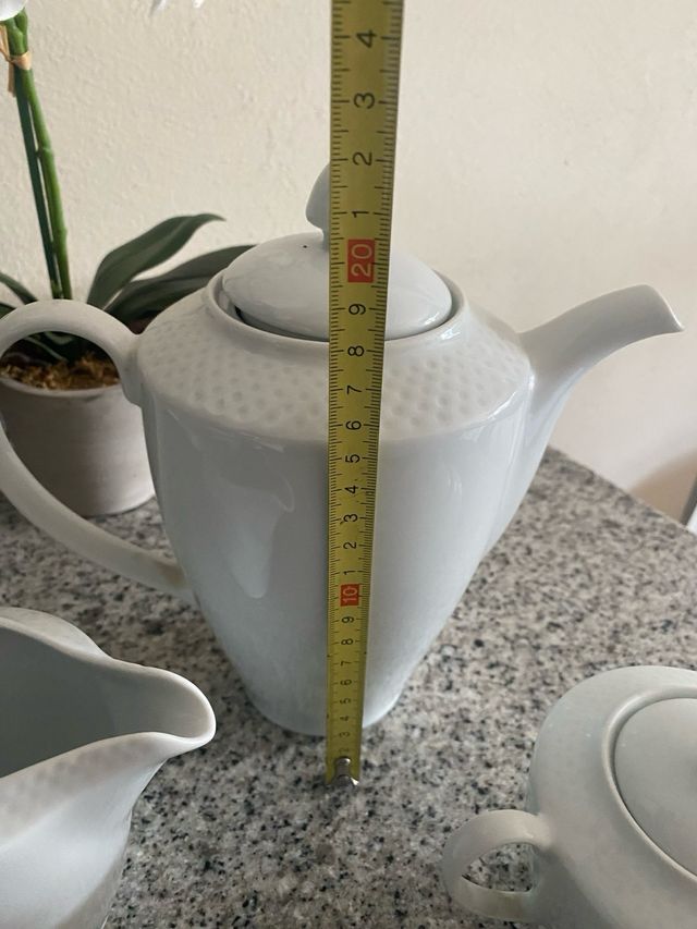 Conjunto Café + 6 Tacitas porcelana FAIART