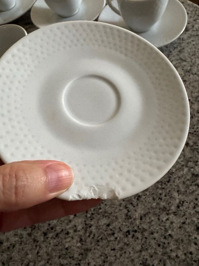 Conjunto Café + 6 Tacitas porcelana FAIART