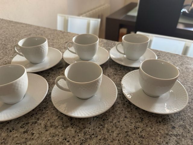 Conjunto Café + 6 Tacitas porcelana FAIART