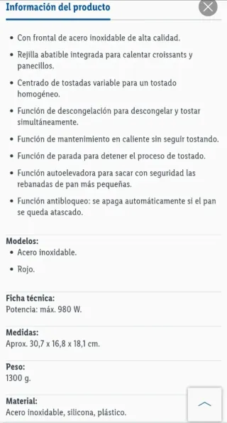 TOSTADORA SILVER CREST