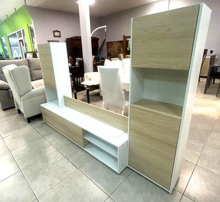 MODERNO MUEBLE DE SALA CON 4 MODULOS!! NUEVO!!