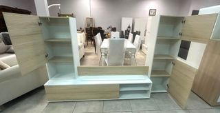 MODERNO MUEBLE DE SALA CON 4 MODULOS!! NUEVO!!