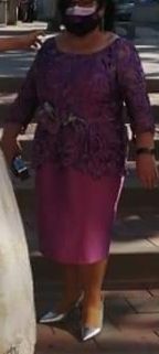 Vestido de Carla Ruiz talla 48 XL 