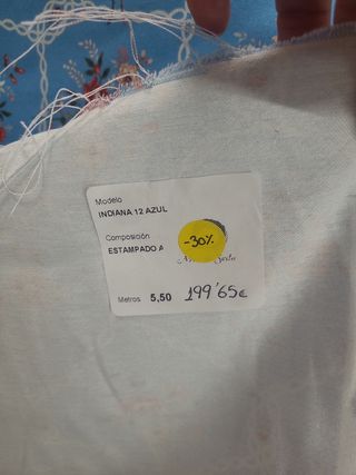 Indiana para fallera y baturra.