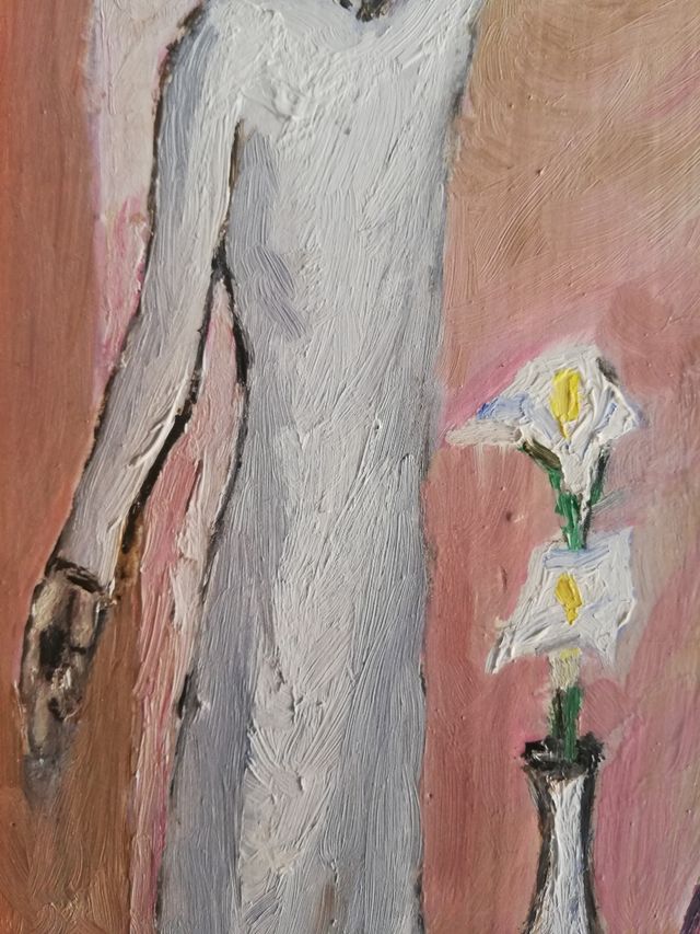 Pintura angel anunciador