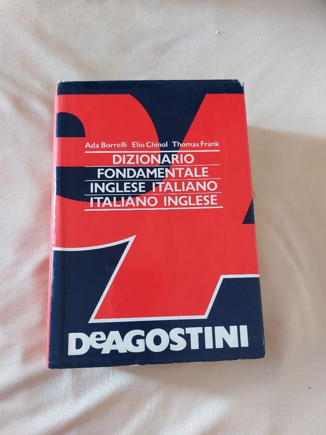 Dizionario di inglese-italiano. De Agostini