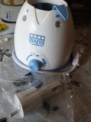 Calienta biberon: casa y coche.