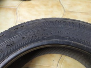 RUEDAS 165/65/14 79T