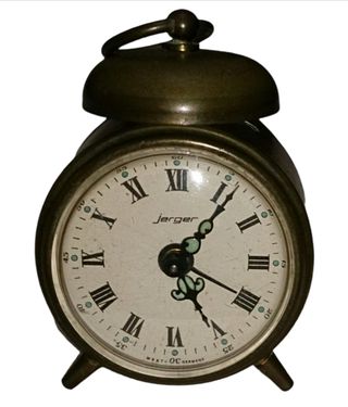 Reloj despertador antiguo Jerger.