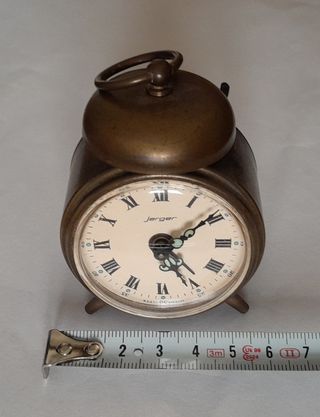 Reloj despertador antiguo Jerger.