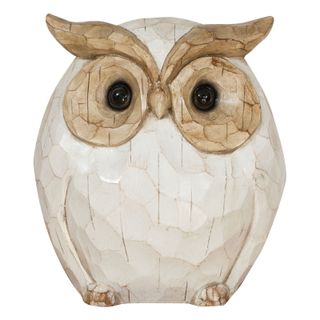 Statuetta Gufo Decorativa in Resina - Consegna Rap