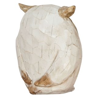 Statuetta Gufo Decorativa in Resina - Consegna Rap