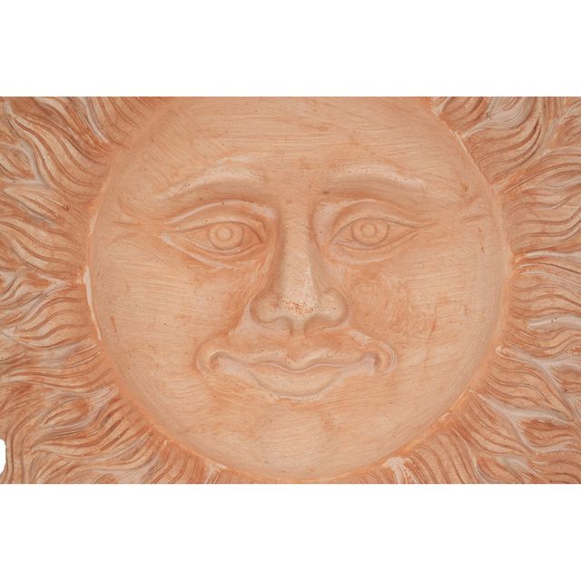 Stemma Solare in Terracotta Artigianale - Consegna