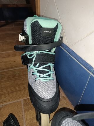 Patines de línea y protectores